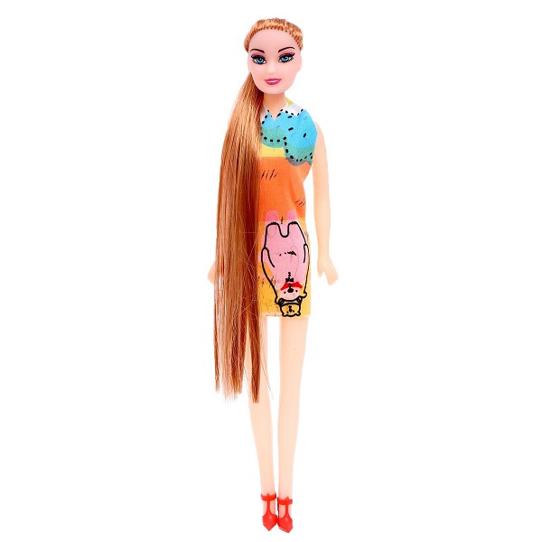 кукла 26см Ира модель в платье микс /С-Л