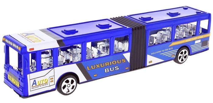 игрушка машина Автобус Городской инерц в пакете 19,5*4*5см/С-Л