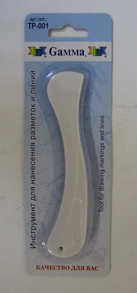инструмент для нанесения разметок и линий Gamma инструмент ТР-001 пластик в блистере/Рукод-е