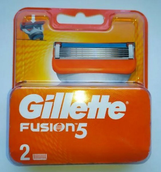 кассеты д/бритья Fusion 2шт/Gil/10