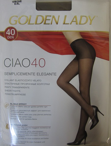 колготки жен. Golden Lady CIAO 40D  5 melon (загар)/Италия/10