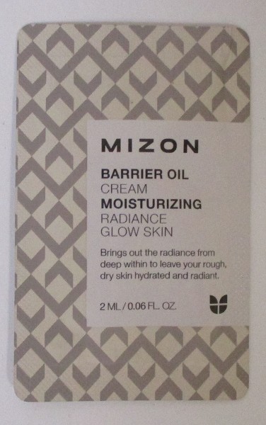 крем д/лица MIZON (пробник) на основе масла оливы Barrier Oil Cream   2мл/КоТр
