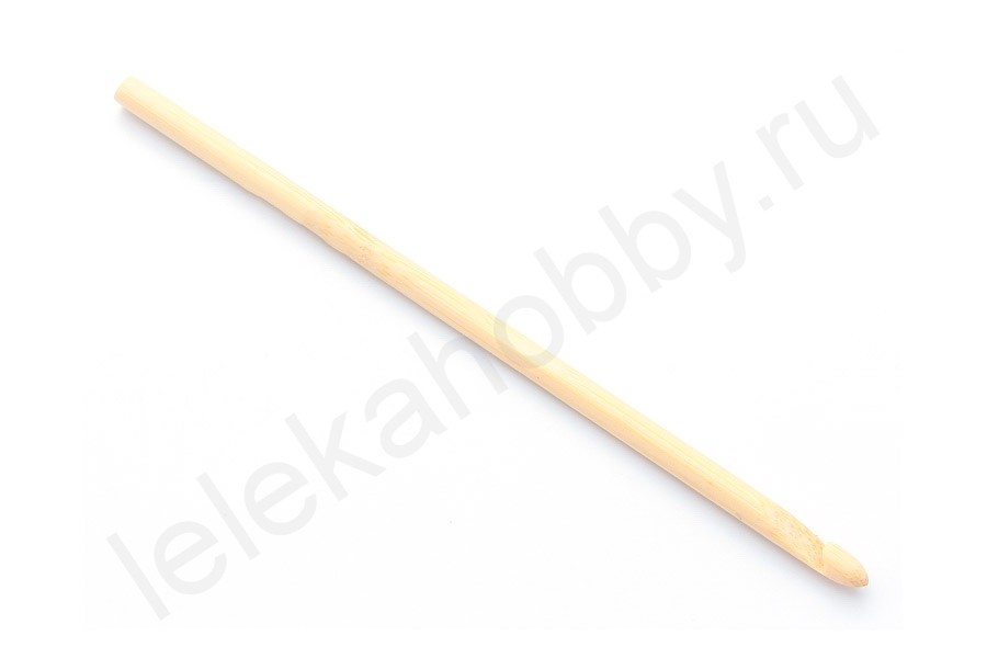 крючки д/вязания GAMMA бамбук 15см d 4.0мм/Рукод-е