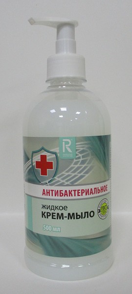мыло жидк. крем 500мл Антибактериальное дозатор/РенcК/9