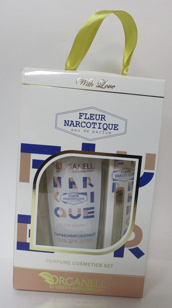 п.набор жен Fleur Narcotique, ORGANELL (парфюм/вода-ручка+гель д/душа 250мл) /АромаГр/10
