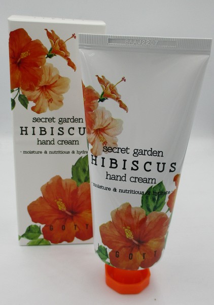 крем д/рук JIGOTT с экстрактом гибискуса Garden Hibiscus Hand Cream 100мл/КоТр