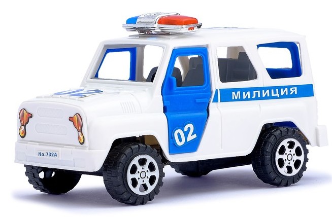 игрушка машина Милиция инерц. с открывающимися дверьми 14,5*8*8,5 см/С-Л