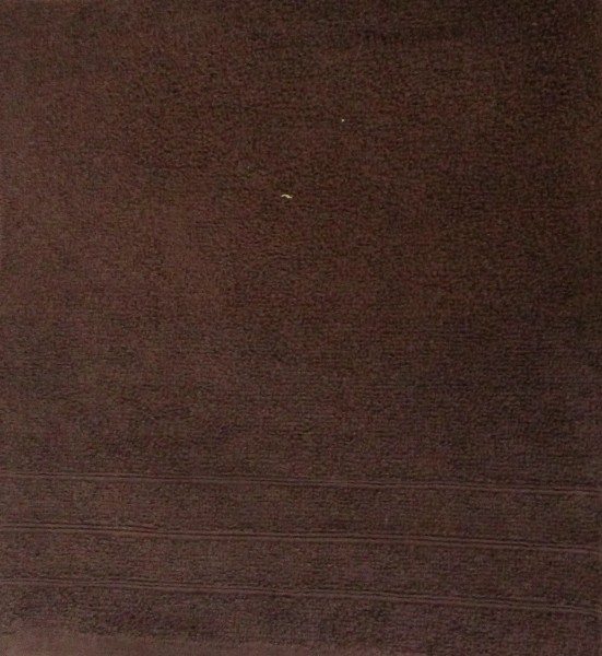 полотенце махр.30*60 пл.400гр/кв.м Перманент темно-коричневый/Узбек