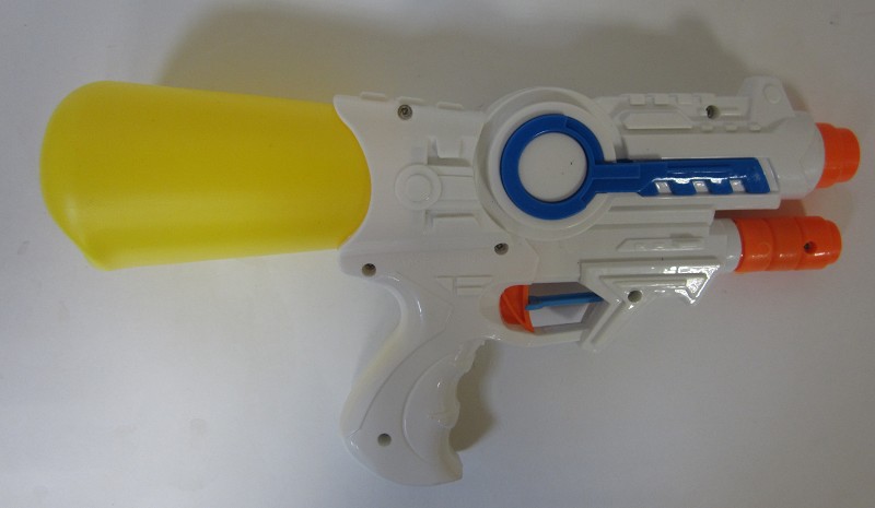 пистолет Водный Космос с накачкой 28см цвета МИКС/С-Л