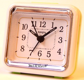 часы будильник MIRRON кварц 2615 СЛТБ/21 век