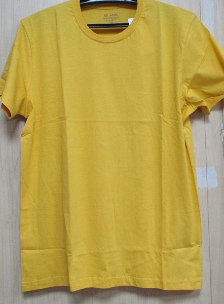 футболка муж. Samo Однот. р. 48 жёлтый (100% хлопок)/Текс
