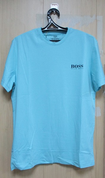 футболка муж. Amorutex Boss р.4XL(54) голубой (90% хлопок, 10% лайкра)/Текс