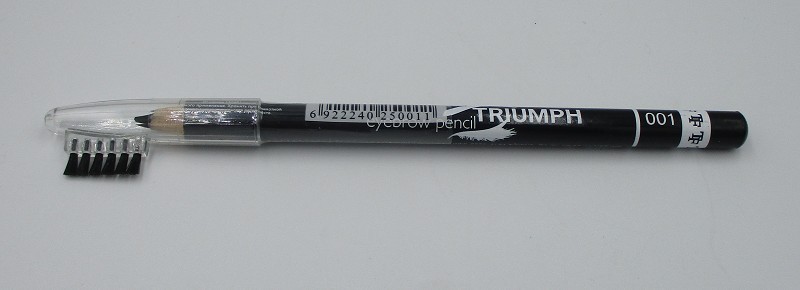 карандаш д/бровей Triumph CW-219 с щеточкой №1 черный/Roxel/10