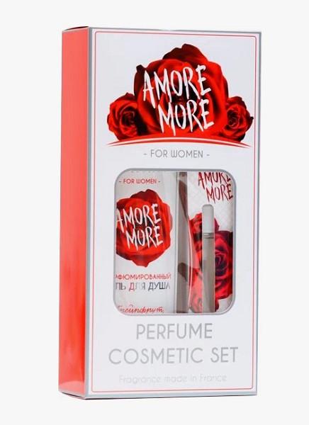 п.набор жен Amore More, Vogue Collection (парфюм/вода-ручка+гель д/душа)/АромаГр/10