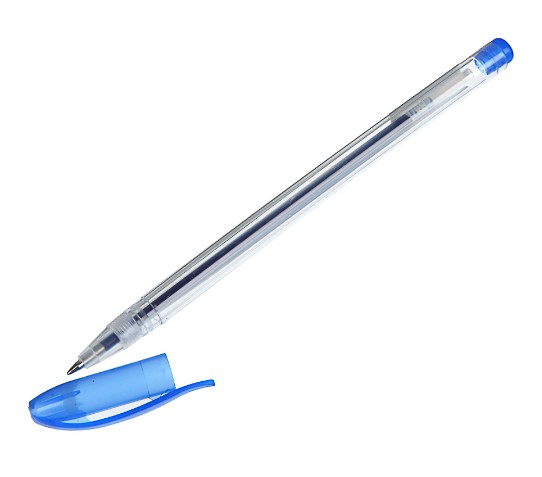 ручка гелев.синяя 0,5мм пластик/Г-Ц