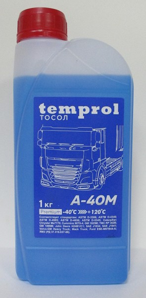 тосол Temprol Premium А-40м 1кг/ХозТовар/12