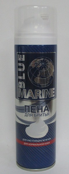 пена д/бритья Blue Marine 200мл д/норм. кожи/Фестива/24