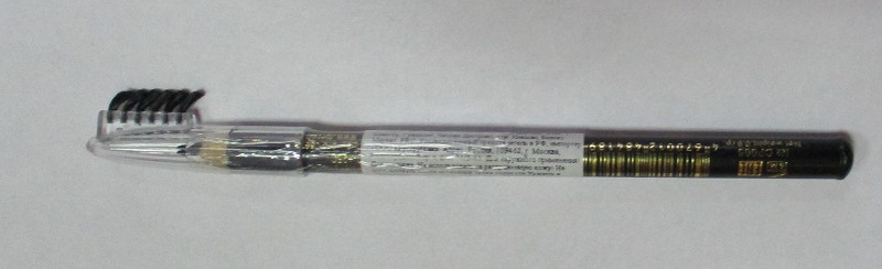 карандаш д/глаз Merilin CP005 черный с щеточкой дерев./Mrl/6