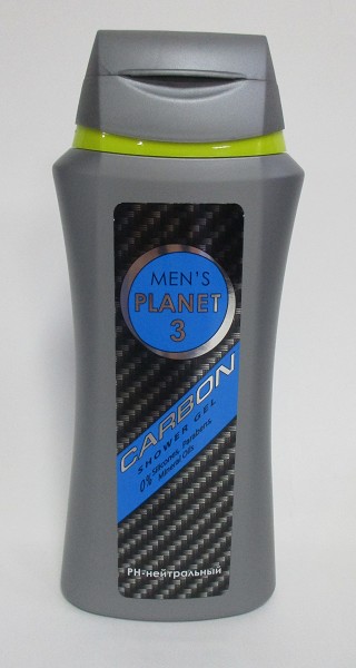 гель д/душа Men's Planet CARBON 250мл муж/Фестива