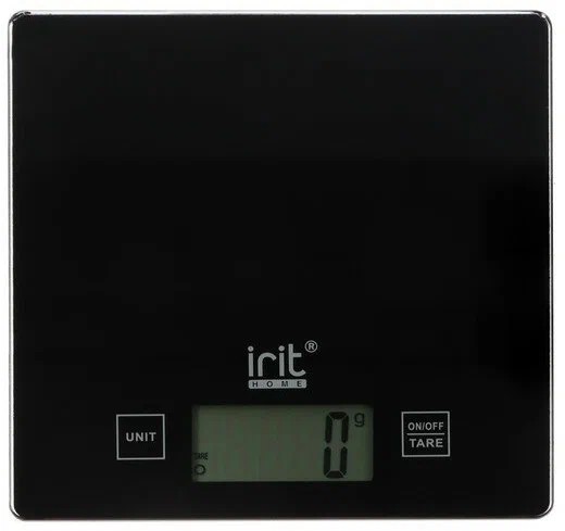 весы кухонные IR7137 электрон. до 5кг черный/Ир