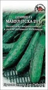 семена Огурец Манул ТСХА-211 ЦП 10шт среднесп.закр.грунт.15-22см/ЗолС/10