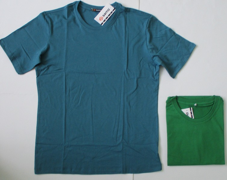 футболка муж. Samo Однот. М5003/З  р.  XL(50) т.зеленый микс (100% хлопок)/Текс
