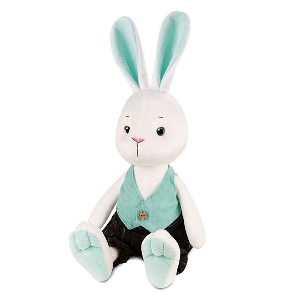 игрушка мяг Кролик Тони в Жилетке и Штанах, 30 см Maxitoys Luxury/МакТ
