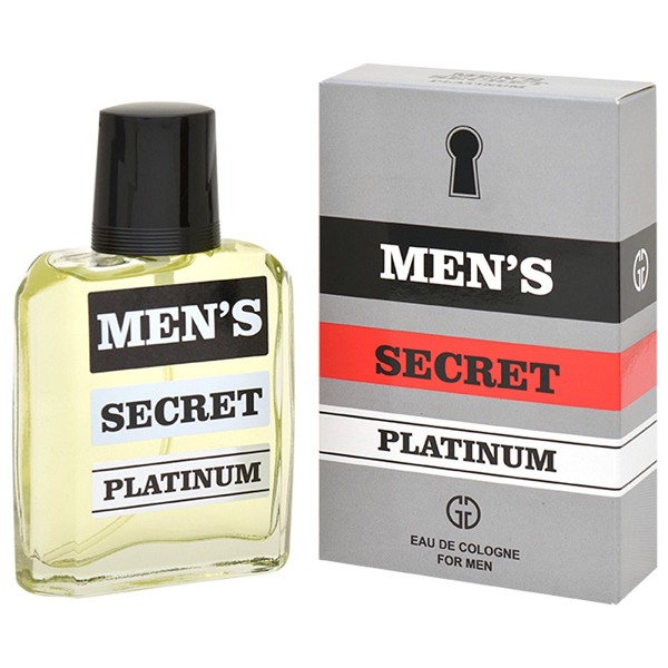 дез парф муж 95мл MEN'S Secret Platinum БЕЗ МАРКИ/Пик/18