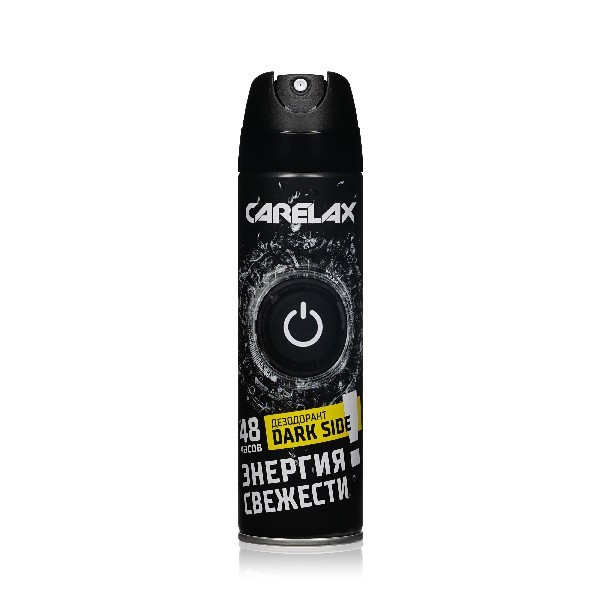 дез Carelax Energy аэр. муж 150мл Dark Side/Дрог/48x12