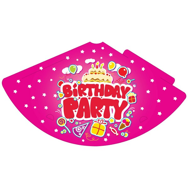 колпачок праздничный 3433 Birthday Party/Квадра/5