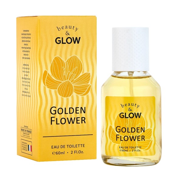 туал/вода жен 60мл Beauty&Glow Golden Flower (Бьюти Энд Глоу Голден Флавер)/Дельта/24