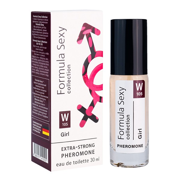 туал/вода жен 30мл Formula Sexy Girl  W105 (Формула Секси Гёл) – 30ml for women с феромонами /Дельта/24