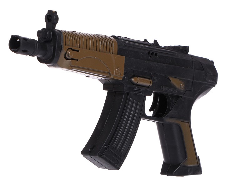 игрушка автомат Трещетка Калаш 22*2,5*10 см 435496/С-Л