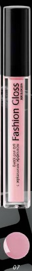 блеск д/губ ReLouis Fashion Gloss с зеркальным эфф.тон 07 Розовый/ReLo/6