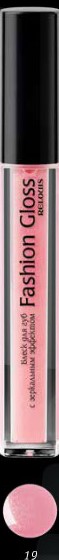 блеск д/губ ReLouis Fashion Gloss с зеркальным эфф.тон 19 Малиновый/ReLo/6