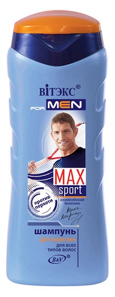 ш-нь MAX муж. 250мл д/всех типов (4250)/БелВит/15