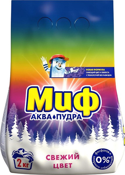 с/п Миф Автомат 2кг Свежий цвет Аквапудра/PG/8