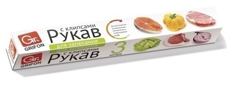 д/запекания рукав с клипсами 30см*3м в фут.15мкр/Оптер/24