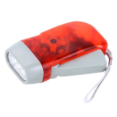 фонарь пластик РУССО ТУРИСТО 3LED 9,5*5см 