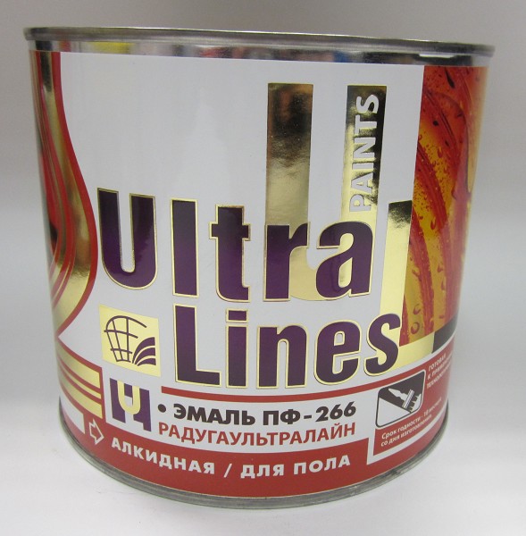эмаль ПФ 115 голубая 1,8кг ULTRA Lines/Радуга/6