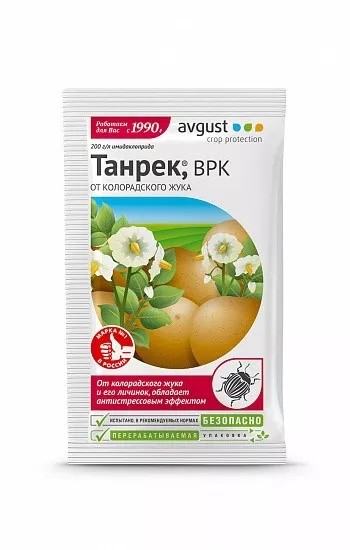 инс вред Танрек от Колорадск.Жука 1мл в пакете/ВД/200x50