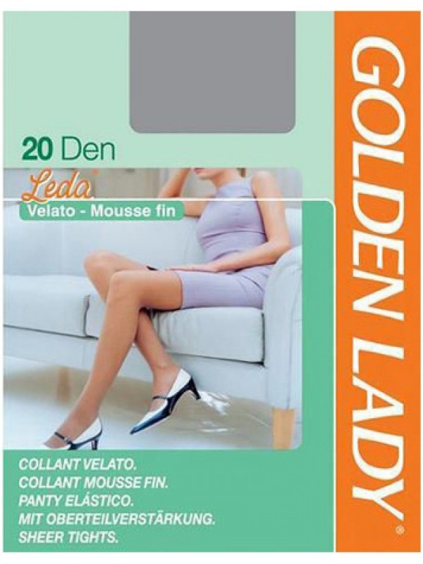 колготки жен. Golden Lady LEDA 20D  4 daino (св.телесный)/Сербия/10
