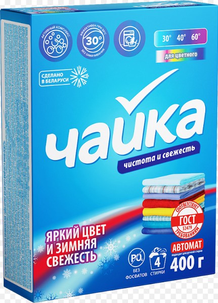 с/п Чайка Автомат 400г Колор Яркий цв. Зимняя свежесть/фбСонца/18