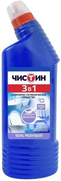 ч/с Чистин 750мл 3в1 жидк.с Хлором/СХЗ/14