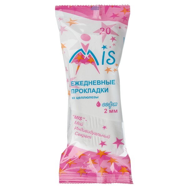 прокладки Мис софт ежедн.20шт в п/п упаковке/Технолайн/54