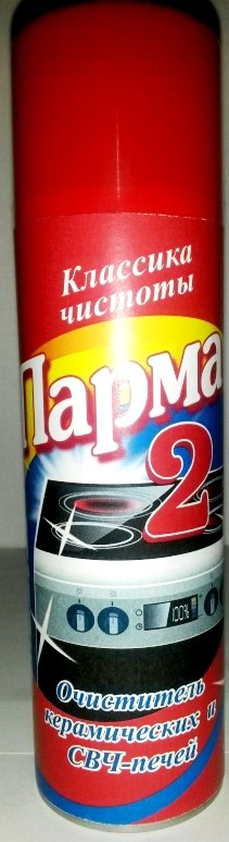 ч/с Парма - 2 аэр 255мл д/керами.и СВЧ печей/Сибиар/12