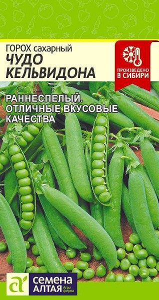 семена Горох Кельведонское Чудо ЦП 10г раннесп./СемАлт/10