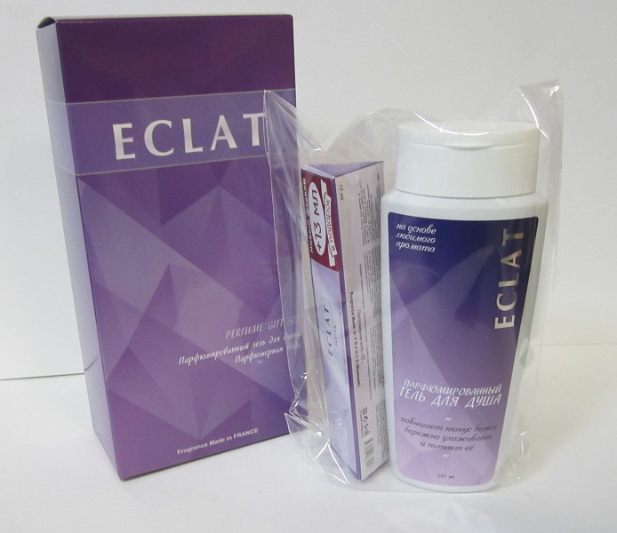 п.набор жен Eclat for women, Vogue Collection (парфюм/вода-ручка+гель д/душа 250мл)/АромаГр/10
