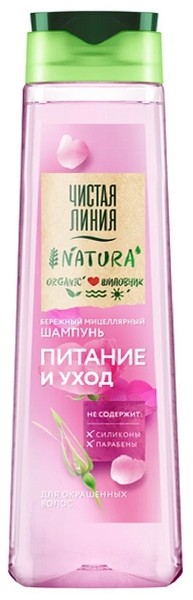 ш-нь ЧЛ 400мл Питание и Уход/Мицеллярный д/окрашеных волос/УС/12x6