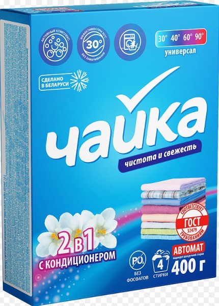 с/п Чайка Автомат 400г Универсал 2в1 с кондиционером/фбСонца/18